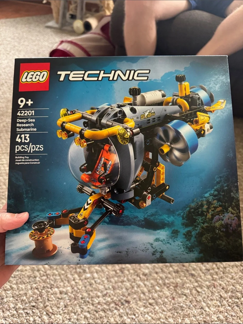 LEGO Technic Deep-Sea Research Submarine - Yellow, Black, Blue, Gray